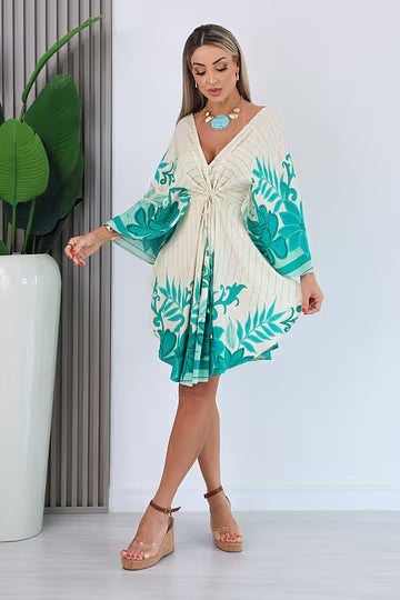 VESTIDO AMPLO REGULÁVEL BETI - FUNDO OFF