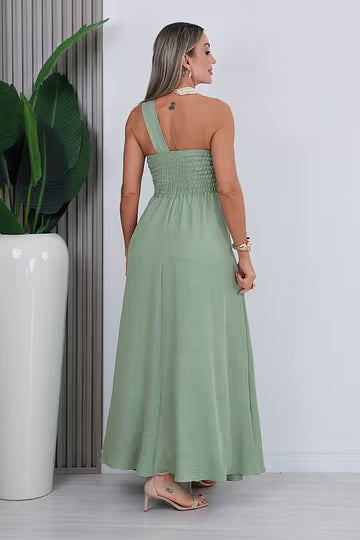 VESTIDO MANGA NULA JUSSARA - MENTA